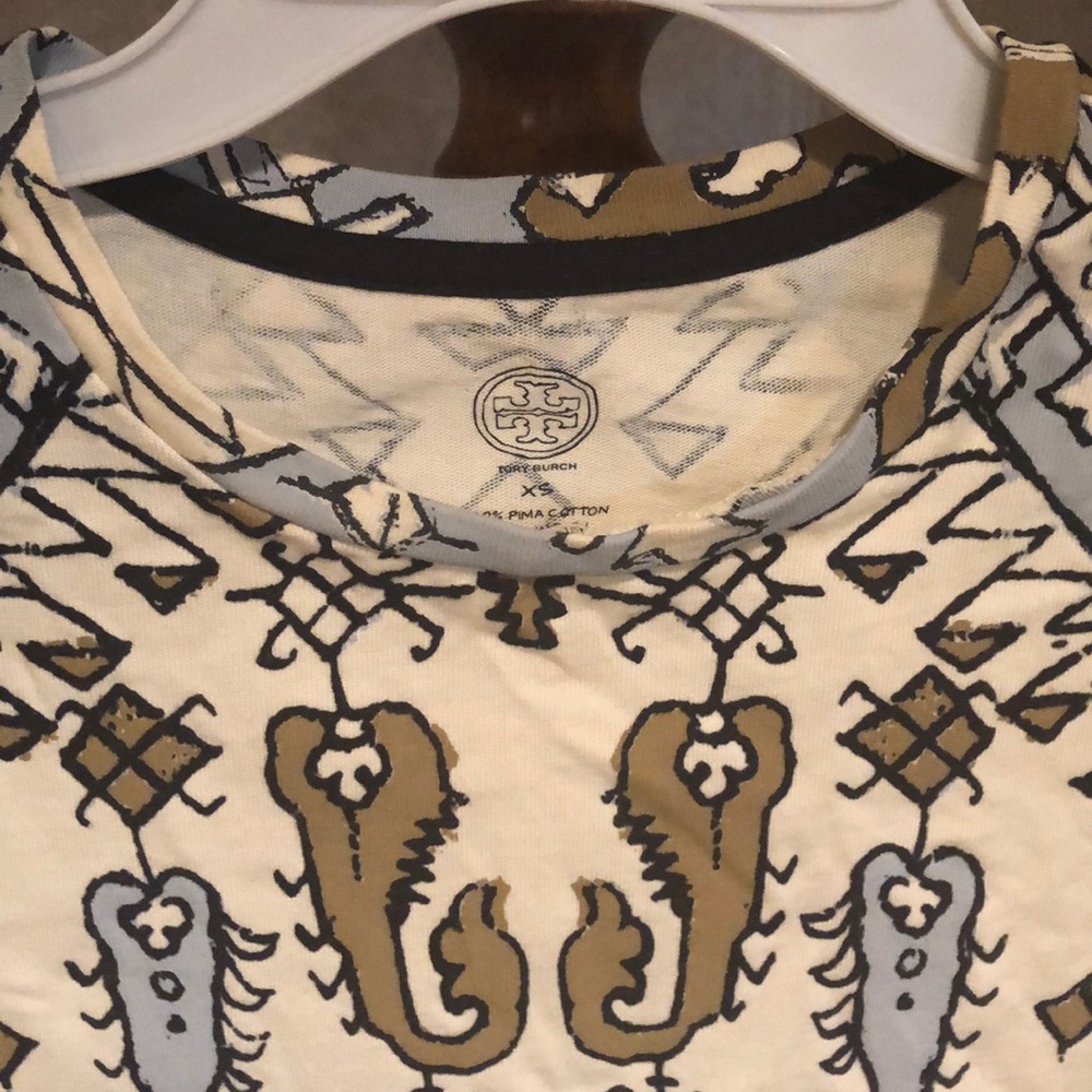 Tory Burch patterned t-shirt - Picture 2 of 3